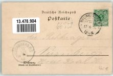 66538 W6680 Neunkirchen , Saar 1909 Lithographie Bahnhof V. Stumm'sche Werke