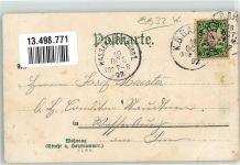 91781 W8832 Weißenburg i Bay 1897 Lithographie Ellinger Tor