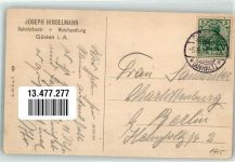 39439 O3256 Güsten , Anh 1914 - Bahnhof Eisenbahn