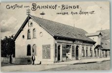 32257 W4980 Bünde - Gasthaus zum Bahnhof