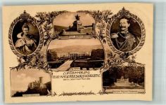 W5400 Koblenz am Rhein Erinnerung Kaiserbesuch 1905 Denkmal Kaiser Adel Kaiser Wilhelm II