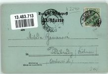 25746 W2240 Heide , Holst 1900 Mondschein Bahnhof