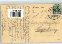 32683 W4924 Barntrup Foto AK Mittelstraße Wohnhäuser