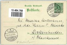 25826 W2252 Sankt Peter-Ording 1897 - Vorläufer Strandhotel Strand-Halle Hotel Wilhelmshöhe Süderhöft