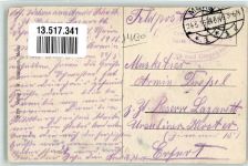 47441 W4130 Moers 1916 - Steintor Straßenbahn Feldpoststempel