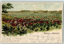 79639 W7889 Wyhlen 1903 Lithographie