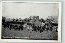 86150 W8900 Hochzoll 1908 - Eisenbahnunglück