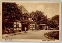 10115 W1000 Dahlem Foto AK Bahnhof Dahlem-Dorf Fachwerk