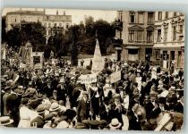 24937 W2390 Flensburg 1921 Foto AK Sängerfest Sommer 1921