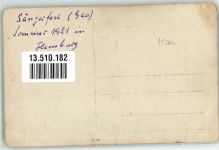 24937 W2390 Flensburg 1921 Foto AK Sängerfest Sommer 1921
