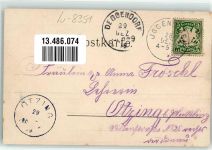94547 W8351 Iggensbach 1899 - Gasthaus von G. Stöger