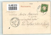 95688 W8591 Friedenfels 1901 - Schloßbrauerei Schloß Friedenfels
