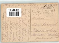 36381 W6490 Elm , Kr Schlüchtern 1913 Foto AK Dorfstraße Dorfbach