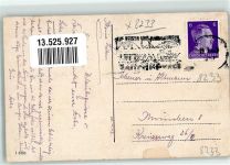83454 W8233 Anger b Bad Reichenhall Künstlerkarte Pfarrkirche Maria Himmelfahrt Mondschein