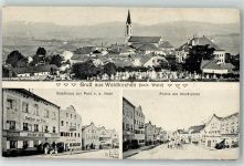 94065 W8392 Waldkirchen , Niederbay - Gasthaus Zur Post J. Nebl Marktplatz