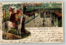 06886 O4600 Lutherstadt Wittenberg 1902 - Trompeter Marktplatz