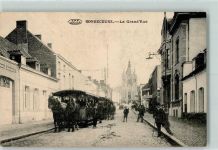 76240 Bonsecours - La Grand'Rue Pferdestraßenbahn
