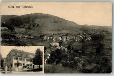 79650 W7860 Gersbach , Baden 1912 - Gasthaus zum Pflug