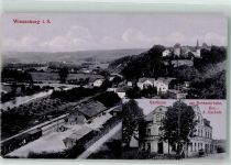 08134 O9513 Wiesenburg , Sachs - Gasthaus zur Muldenbrücke Bahnhof