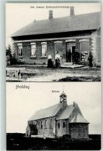 Ribe - Hvidding Joh. Jensens Kjöbmandsforretning Kirken