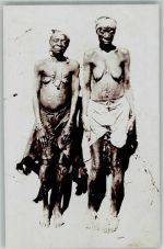 Alte Frauen Afrikan. Volkstyp Privatfoto AK