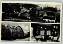 01762 O8239 Schmiedeberg , Osterzgeb Foto AK Gasthaus Naundorf Gastraum