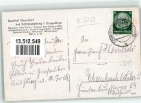 01762 O8239 Schmiedeberg , Osterzgeb Foto AK Gasthaus Naundorf Gastraum