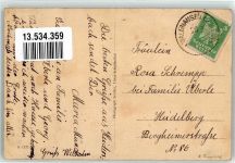 74834 W6957 Heidersbach , Baden - Gasthaus zum Löwen