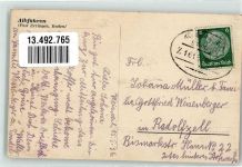 79771 W7895 Erzingen , Kr Waldshut - Albführen Maggi-Gutswirtschaft Bahnpoststempel