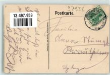 97922 W6970 Beckstein 1911 - Gasthaus zum Adler