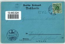 49214 W4502 Bad Rothenfelde 1897 Lithographie Kurhaus neues Gradirwerk Kurgarten Hotel