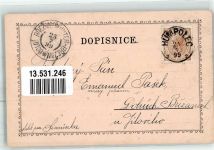 Humpolec Humpoletz 1899 - Schule