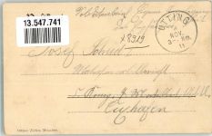 86919 W8919 Utting a. Ammersee 1911 - Hotel Wittelsbach Verlag Ottmar Zieher-München
