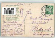 67146 W6705 Deidesheim Künstlerkarte sign. Strieffler Gasthaus zur Kanne