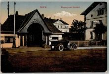36179 W6440 Bebra 1910 - Bahnhof-Eingang