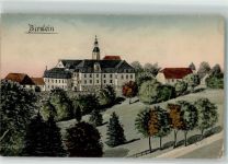 63633 W6484 Birstein 1917 Künstlerkarte Schloß Birstein signiert