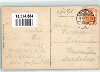 63633 W6484 Birstein 1917 Künstlerkarte Schloß Birstein signiert