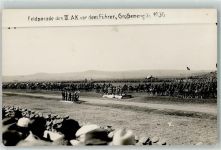 W3587 Großenenglis Bild Nr. 10 Feldparade des IX A.K. vor dem Führer 1936 Hitler Privatfoto KEINE AK
