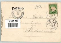 94481 W8351 Haus i Wald 1904 Gebrauchsspuren Gasthaus Pfarrkirche Hl. Herz Jesu