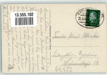 69483 W6948 Wald-Michelbach - Unter- Waldmichelbach Bahnhof Gasthaus-Metzgerei Lammer Bahnpost Mannheim