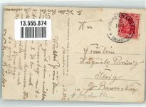 88284 W7984 Mochenwangen Gebrauchsspuren Post Bahnhof Kirche Schule beschnitten