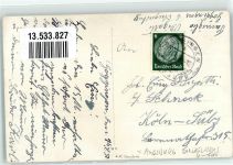 86150 W8900 Göggingen , Bay Foto AK Ortsstraße Einfamilienhaus kl. Stauchung