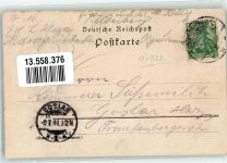 39387 O3230 Oschersleben 1901 Lithographie Gasthaus Storchshöhe