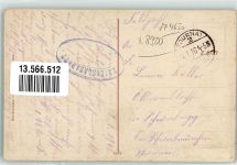 86150 W8900 Augsburg , Bay 1916 - Garnison Augsburg1914/15 Wachsoldat Wachhäuschen Wappen Lazerettstempel