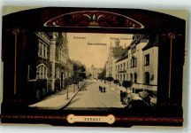 39261 O3400 Zerbst - Kreishaus Bahnhofstraße Kaiserl. Postamt Passepartout Jugendstil