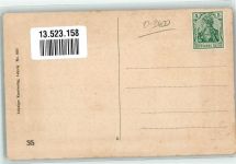 39261 O3400 Zerbst - Kreishaus Bahnhofstraße Kaiserl. Postamt Passepartout Jugendstil