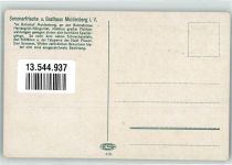 08223 O9701 Muldenberg - Gasthaus Muldenberg Bahnhof Beamtenwohnungen Rißfälle Tannenzapfen