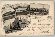 Klatovy Klattau 1898 - Marktplatz Kirche Marktszene