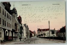 08209 O9700 Auerbach , Vogtl 1912 - Kaiserstraße Bahnpost Zwickau-Oelsnitz Zug 2101