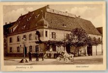 79395 W7844 Neuenburg am Rhein Fotomontage AK Hotel zu den zwei Schlüsseln